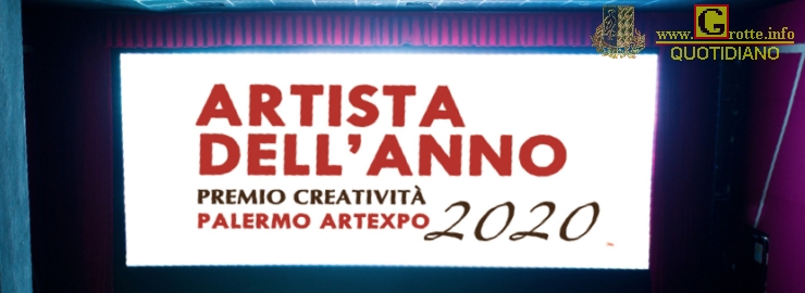 Premio "Artista dellAnno - Creatività, Palermo Artexpo 2020"
