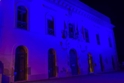 Palazzo municipale in blu per la Giornata Mondiale della Consapevolezza dell'Autismo