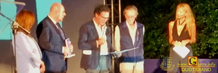 Andrea Vitali vincitore della XXXII edizione del Premio "Racalmare - Leonardo Sciascia - Citt di Grotte"