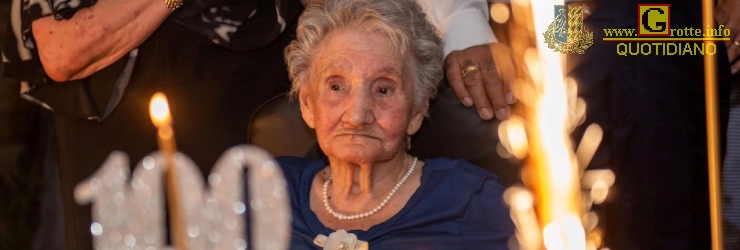 100 compleanno di nonna Maria