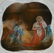 Cappella del Rosario: 1 mistero gaudioso (annuncio dell'angelo)