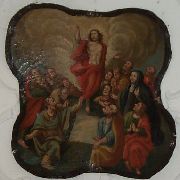 Cappella del Rosario: 1 mistero glorioso (Ges risorge)