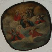 Cappella del Rosario: 4 mistero glorioso (Assunzione di Maria)