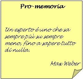 Pro-memoria: Max Weber