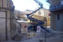 Proseguono i lavori nel piazzale dell'ex Collegio di Maria