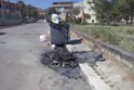 Incendiati sette cassonetti della spazzatura