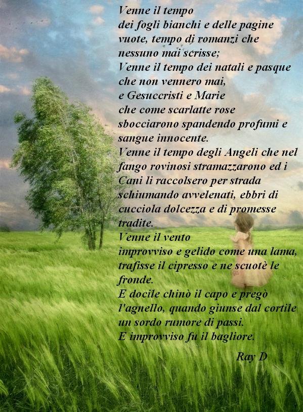 Poesia. "Venne il tempo", di Raimondo Di Liberto