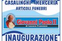Inaugurazione sede della nuova ditta "Giovanni Paolo II"