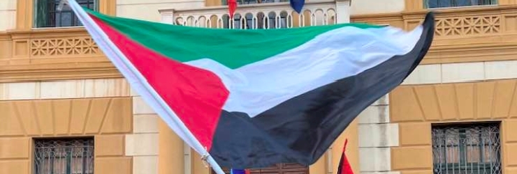Agrigento in piazza per la Palestina; corteo ieri contro la violenza e per la pace