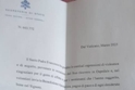 La lettera speciale di Papa Francesco a Nina Westwell