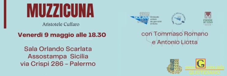 Presentazione a Palermo di "Muzzicuna", raccolta poetica di Aristotele Cuffaro