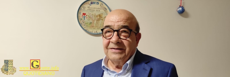 Pietro Zucchetto, Presidente dell'Avis comunale di Grotte