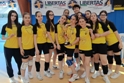 Atlete della New Star Grotte con l'allenatrice Francesca Cusumano