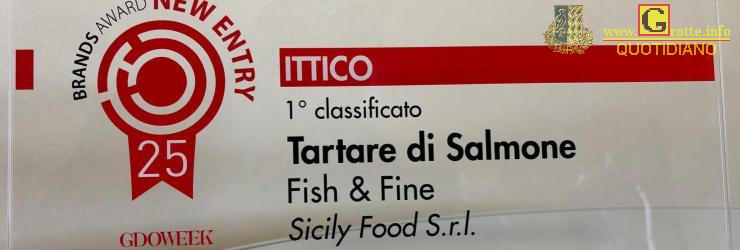 La "Sicily Food" trionfa ai Brands Award 2025 di Milano con la sua Tartare di salmone