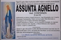  tornata alla casa del Padre la sig.ra Assunta Agnello