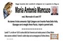  tornata alla casa del Padre la sig.ra Maria Antonia Mancuso