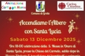 Benedizioni, luci e solidariet� con Santa Lucia