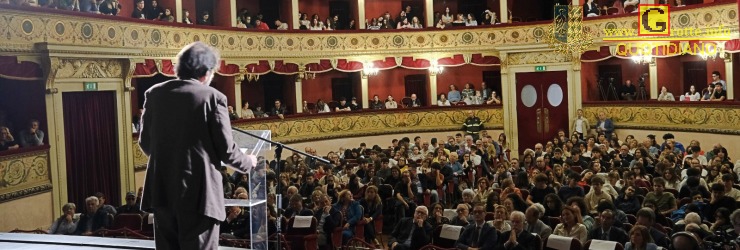 Agrigento. La lectio magistralis di Massimo Cacciari apre "Sphairos", al Teatro Pirandello