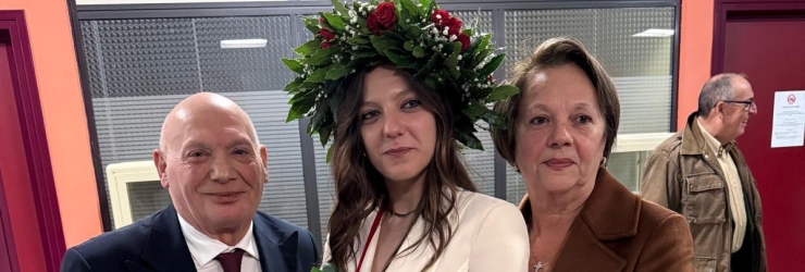 Auguri alla dott.ssa Carla Costa, per la sua laurea