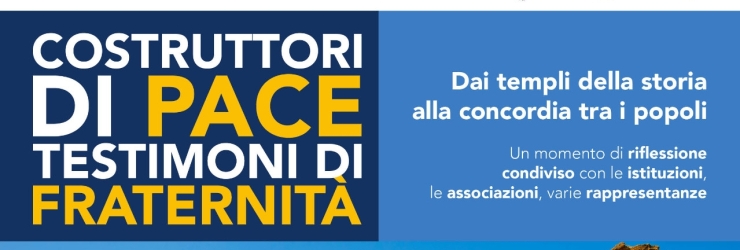 Marcia della pace, dalla Valle dei Templi alla Cattedrale di Agrigento; domani dalle 16.00