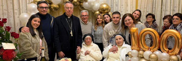 100 anni per suor Maria Ernesta: da Grotte agli USA, una vita al servizio degli altri