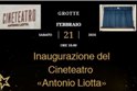 Grotte riapre il Cineteatro "Antonio Liotta"; inaugurazione sabato 21 febbraio