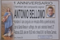 Primo anniversario della dipartita del sig. Antonio Bellomo; venerd� una santa Messa