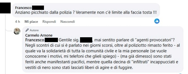 "Il coraggio della non violenza: la forza del dialogo contro la forza bruta"