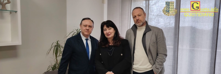 Con Angelo Costanza, coordinatore M5S a Grotte