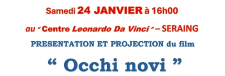 Il film "Occhi novi" di Gero Miceli proiettato a Seraing (Belgio)