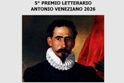 Premio letterario "Antonio Veneziano" V edizione 2026