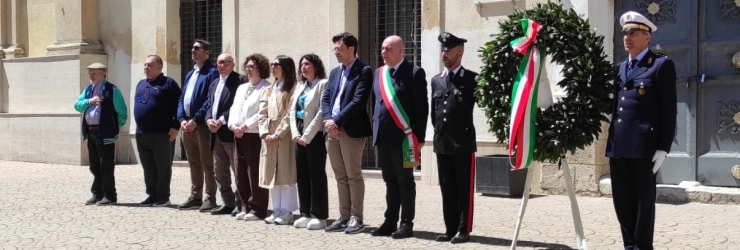 Celebrata a Grotte, in Piazza Umberto I, la Festa della Liberazione dal nazifascismo