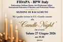 La sezione FIDAPA di Racalmuto celebra stasera la "Candle Night"
