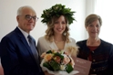 La dott.ssa Caterina Bellavia con i genitori