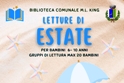 Letture estive per bambini alla biblioteca comunale