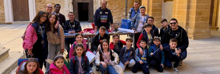 I ministranti della parrocchia Madonna del Carmelo di Grotte presenti al 72� Convegno Diocesano