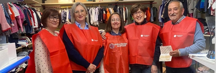 L'on. Rosellina Marchetta in visita alla Caritas di Grotte