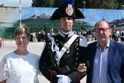 Giuseppe Di Salvo con i genitori