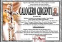 � tornato alla casa del Padre il sig. Calogero Girgenti