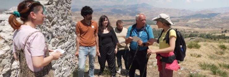 Il viaggio di "Linea Verde Sentieri" a Grotte, su Rai1