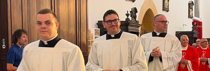La Mendola ammesso agli Ordini Sacri