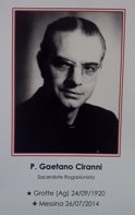 In ricordo di Padre Gaetano Ciranni