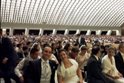 Gli sposi Filippo La Mendola e Monica Bellavia in udienza da Papa Francesco
