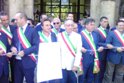 Protesta dei Sindaci in catene a Palermo