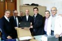 L'assessore Antonino Puma ha donato un computer all'Ufficio Urbanistica