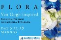 Collezione "Flora" di Luisa Liotta, alla mostra multimediale "Van Gogh Alive" di Firenze