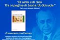 "A cena con Leonardo Sciascia"; presentazione del libro di Salvatore Vullo