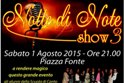 "Notte di Note Show 3"; la Live Music Factory School in concerto