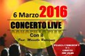 Concerto live del pastore Marcelo Rodriguez; domenica 6 marzo a Grotte.