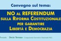 NO al Referendum sulla riforma costituzionale